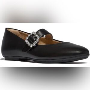 Gianna Bini Women’s Black Mary Jane’s Size 7.5